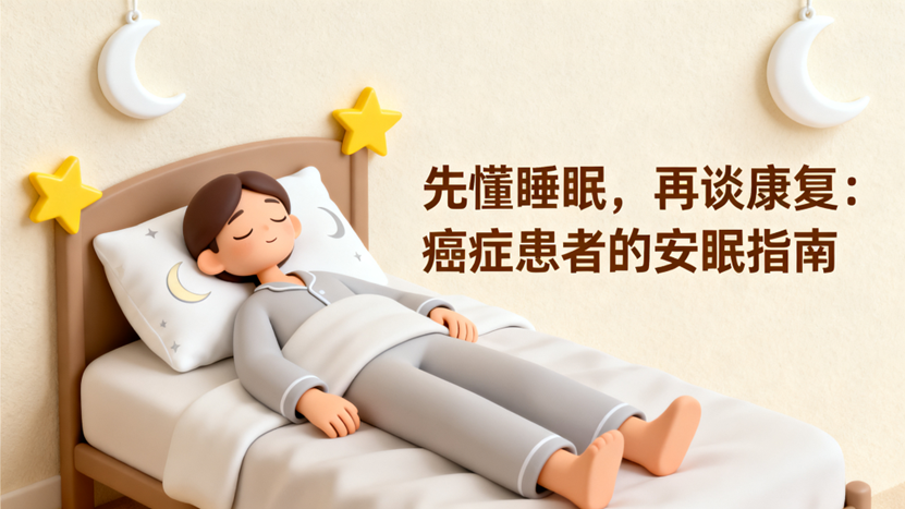 [图片占位：封面图 - 先懂睡眠，再谈康复]