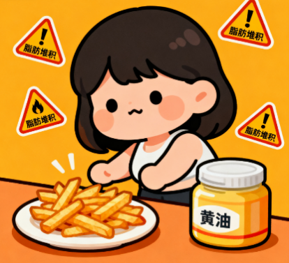 [图片占位：不健康的脂肪]