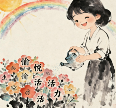 [图片占位：提高生活质量，保持积极心态]