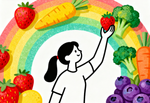 [图片占位：丰富多样的蔬菜与水果]