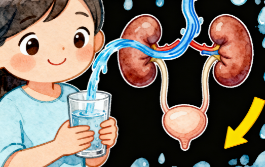 [图片占位：充足饮水，呵护泌尿道]