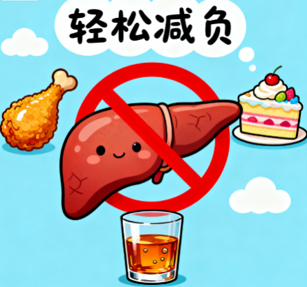[图片占位：减少肝脏负担]
