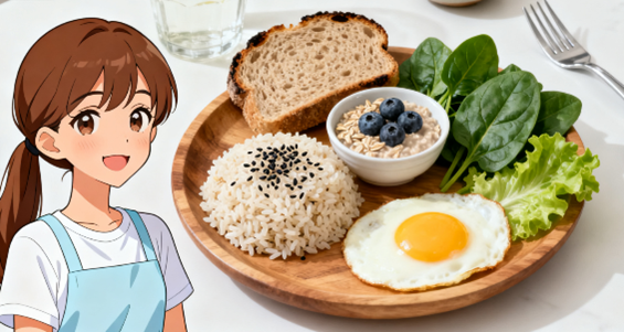 [图片占位：智慧选择碳水化合物]