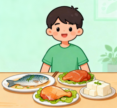 [图片占位：优质蛋白]