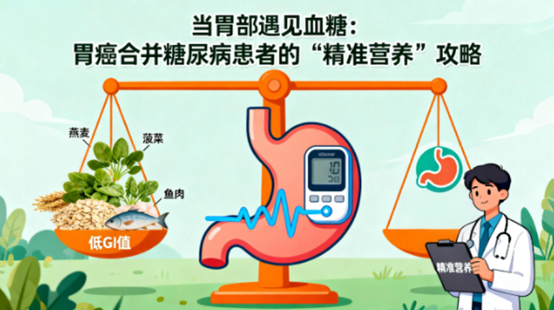 [图片占位：封面图 - 当胃部遇见血糖]