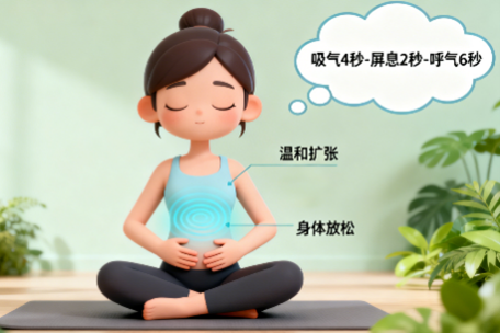 [图片占位：上肢轻柔摆动]