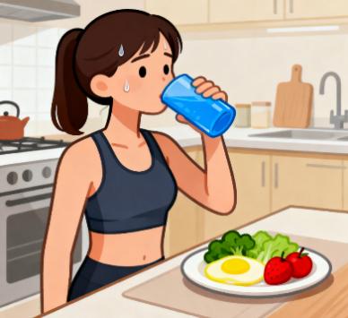 [图片占位：水分与营养]