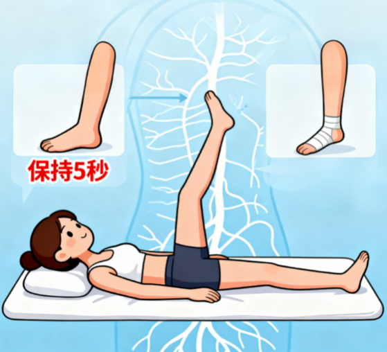 [图片占位：下肢淋巴水肿的特别训练]