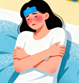 [图片占位：发热、畏寒等全身症状]