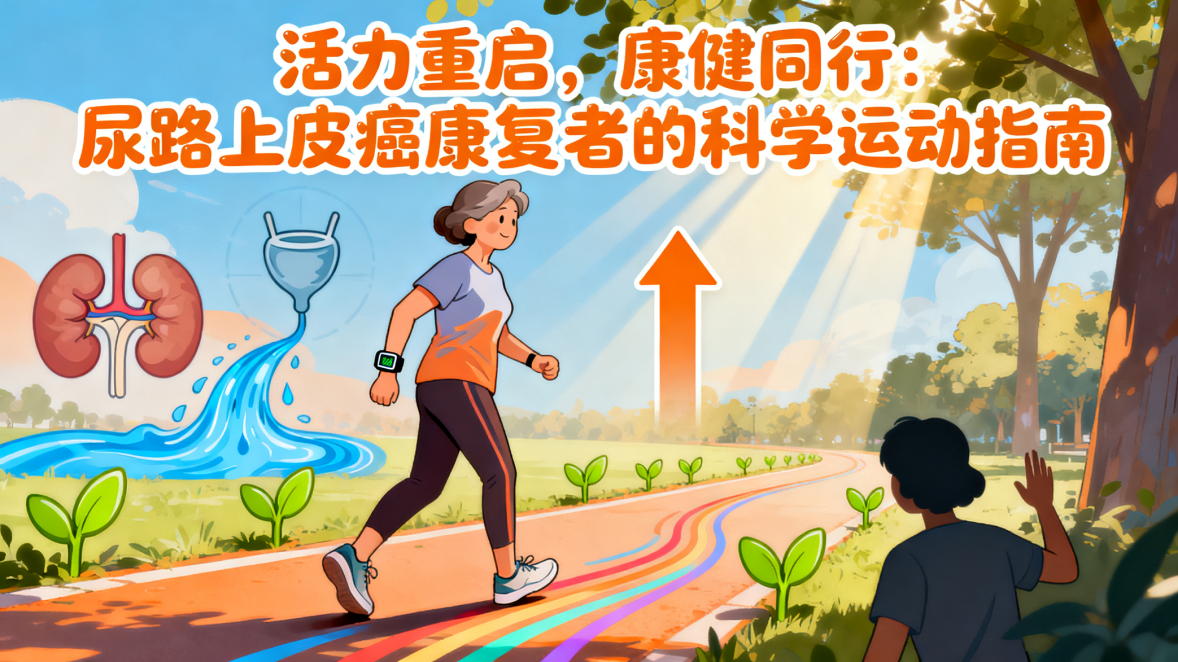 [图片占位：封面图 - 尿路上皮癌康复者科学运动]