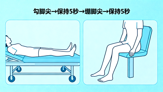 [图片占位：膝盖屈伸]