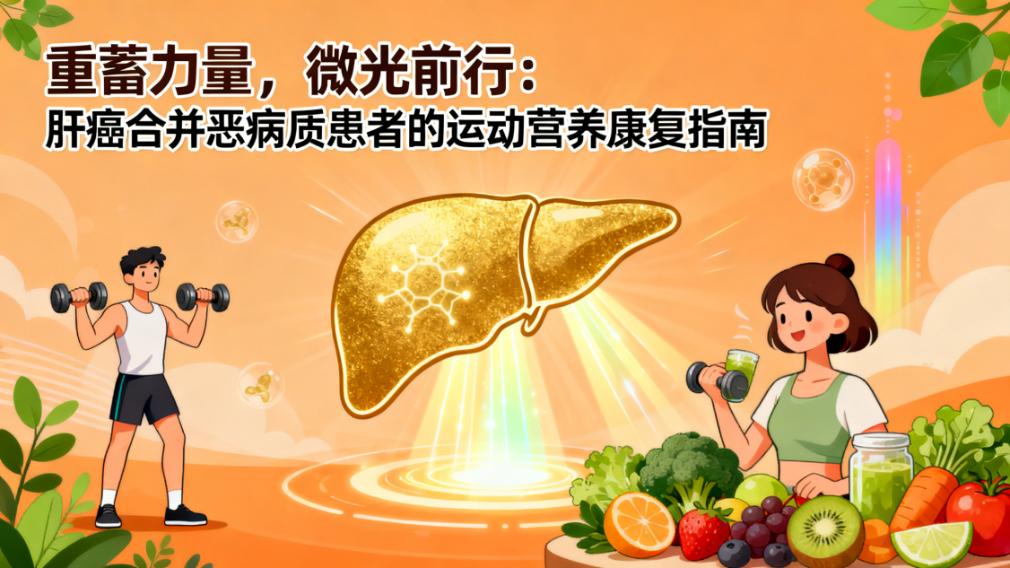 [图片占位：封面图 - 肝癌合并恶病质患者康复指南]