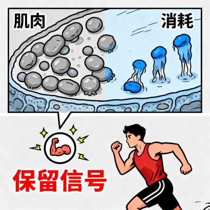 [图片占位：维持身体功能，防止肌肉流失]