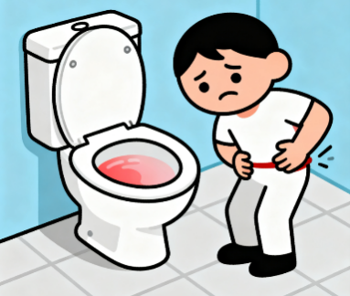 [图片占位：肠道症状警示]