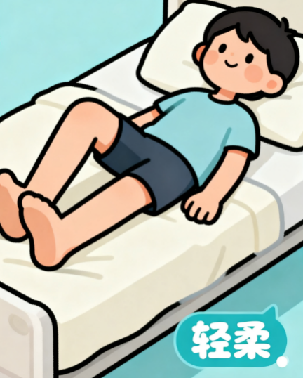 [图片占位：膝盖屈伸]