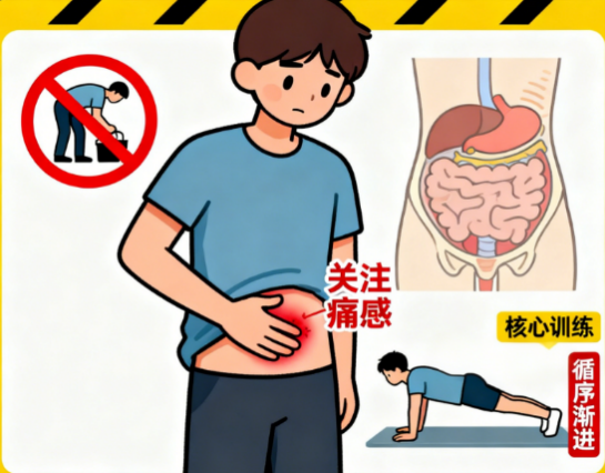 [图片占位：腹部伤口异常]